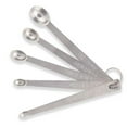 thumbnail image 1 of Cucharas medidoras de cocina Wosthever paquete de 5 acero inoxidable, 1 of 6