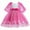 Hot Pink, variant on Pejock 3-12 Years Kids Pageant Flower Girl Dress Little Girls Party Wedding Formal Dresses Baby Girls Middle-aged Sleeveless Embroidery Mesh Dress Gauze Dress Princess Dress