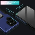 thumbnail image 4 of KIQ Robitic TPU Series for Samsung Galaxy S22 Ultra Case Shockproof Magnetic Holder w/ Kickstand Protective S22 Ultra Case for Samsung Galaxy S22 Ultra 2022 (Dark Blue), 4 of 7