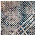 thumbnail image 2 of SAFAVIEH Monray Jarrett Faded Geometric Polyester Area Rug, Blue/Multi, 5'1" x 7'6", 2 of 3