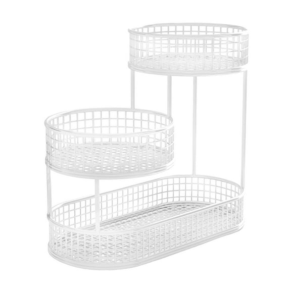 JIEMUCES Fruit Basket for Kitchen Multi Tier Storage Storage Bin Multi Tier Fruit Bowl Wire Basket Organizer for Vegetable Snack Potato Onion