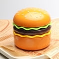 thumbnail image 6 of Hamburger Shaped Rechargeable LED Table Lamp, Multicolor Plastic, Size 15x8.2x8.2cm, with Pencil Sharpener, for Children's Room, Reading, and Decoration, 6 of 9