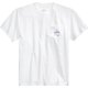 thumbnail image 2 of Camiseta gráfica Guy Harvey con bolsillo de tiburón Mako para hombre blanca pequeña, 2 of 2