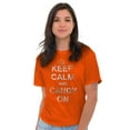 thumbnail image 4 of Keep Calm and Candy On Halloween Men's Graphic T Shirt Tees Brisco Brands S, 4 of 6