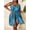 Blue, variant on L-5XL Women Swimdress Plus Size Swimwear Women Tankini 2026 Leopard Print Sexy One Piece Swimsuit Bikini Beachwear Bathing Suit Monokini