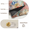 thumbnail image 6 of Seahorse Coastal 2'x6' Runner Rugs for Hallway Kitchen Bedside Non Slip, Nautical Ocean Summer Beach Coral Rustic Entryway Rug Runners with Rubber Backing, Long Carpet Runner for Laundry Room, 6 of 8