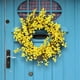 thumbnail image 1 of Guirnalda Artificial de Flores y Hojas para Colgar En La Pared, Ventana o Puerta, Decoración para El Hogar y Bodas, 1 of 5
