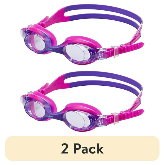 (2 pack) Speedo Kids Skoogles Pink and Purple Swimming Sport Goggles