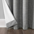 thumbnail image 5 of Sun Zero Kline 84-Inch Grommet 100% Blackout Window Curtain Panel in Grey, 5 of 9