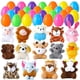 thumbnail image 2 of 28PAQUETE de huevos de pascua prellenados con mini peluche animal de juguete, animales de Twister.CK Twister.CK, 2 of 2