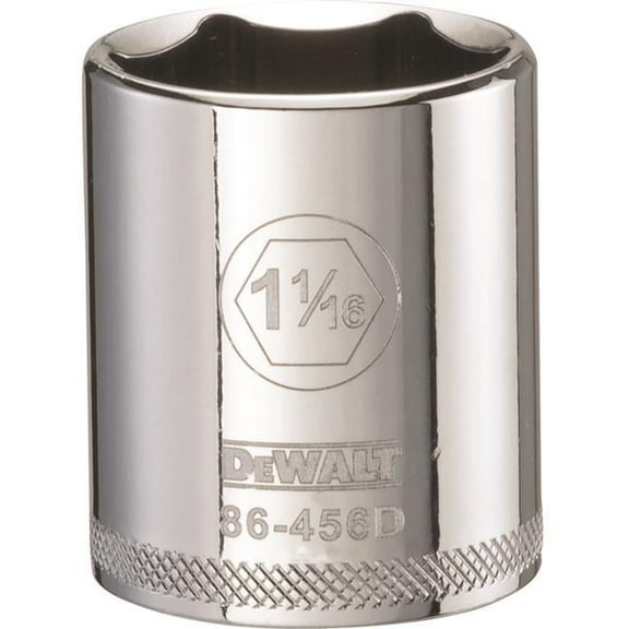 Stanley Tools 227893 1.06 in. 6 Point Socket - 0.5 in. Drive