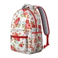 thumbnail image 2 of Botanical Garden Print Students Backpack Fashionable, Lightweight School Bag with Watercolor Flower Pattern, Comfortable for Student and Student, 2 of 6