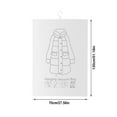 thumbnail image 2 of Hanging Vacuum Storage Bags For Clothes Space Saving Compression Garment Organizer With Hook For Home Closet Organization, 2 of 3