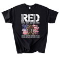 thumbnail image 3 of RED Friday T-shirt, Remember Everyone Deployed Shirt, Military Family Gift, Deployment Support Tee, Patriotic Shirt, USA Flag Tee, Veteran Shirt, 3 of 3