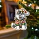 thumbnail image 5 of Uuiauoio Festive 2D Christmas Ornament with Design, Acrylic Hanging Decoration for Tree and Home Decor, Car Rearview Mirror Pendant and Seasonal Gift for Holiday Celebration, 5 of 6