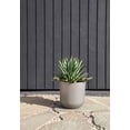 thumbnail image 4 of Veradek Mason Series Kona 10" Plastic-Stone Planter - Gray, 4 of 10