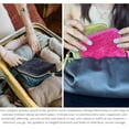 thumbnail image 6 of Jewelry zippered pocket case Travel Jewelry Bag - Portable Velvet Organizer with 5 Compartments, Secure Storage for Necklaces & Accessories, Ideal Gift for Women, 6 of 8
