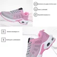 thumbnail image 4 of Zapatillas De Tenis De Malla Transpirable Cómodas Para Mujer, 4 of 6