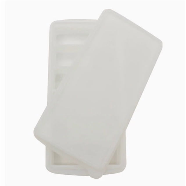 1 molde grande for cubitos de hielo, bandeja de hielo de silicona for el hogar con 6 rejillas