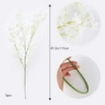 thumbnail image 4 of 3 piezas de flores de cerezo blancas artificiales 115 CM Sakura ramo de flores de seda flor falsa Sakura Deco para florero hogar mesa jardín arreglo floral Ofspeizc QH-910, 4 of 7