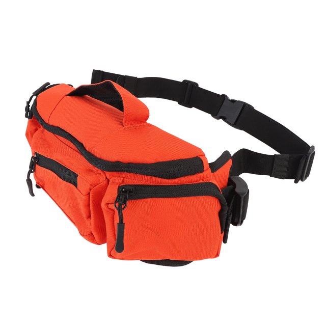 Sac de Taille Grande Capacité avec Multiples Compartiments et Coussin de Dos en Maille pour Voyage Randonnée Course