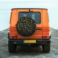 thumbnail image 6 of Naloa Glittering stars Tire Cover Wheel Protectors Tyre Covers Weatherproof Wheel Covers Universal Fit for Trailer Rv SUV Truck Camper Travel Trailers-16 inch, 6 of 6