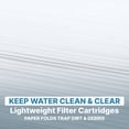 thumbnail image 6 of Bestway Pool Filter Cartridge for 530 to 1,500 GPH Pump, Type III A/C Replacement Filter, 6 of 7