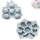 thumbnail image 2 of Bearachild 1 Uds. Molde de silicona para Halloween, molde para caramelos de calabaza, resistente al calor, antiadherente, molde para bandeja de hielo para Utensilios de cocina Azul Bearachild HA027864-02, 2 of 6
