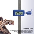 thumbnail image 2 of Advancent Termómetro para reptiles 10-99 RH Celsius/Fahrenheit higrómetro medidor de humedad de temperatura giratorio Detector operado por Termómetros Blanco Advancent HA060885-01B, 2 of 6