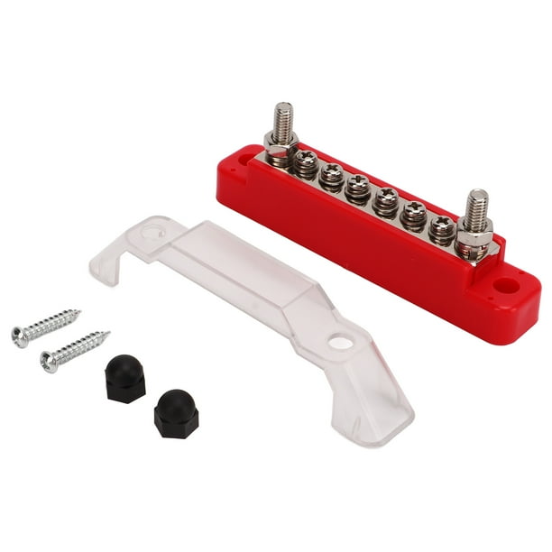 Power Distributor Busbar, Power Distribution Block 6pcs M4 Terminal