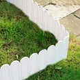 thumbnail image 5 of TZYUDK Garden Edge Border Decoration Garden Fence Flower Bed Border Is Suitable For Terrace Walkways And Courtyards Affordable Useful White, 5 of 6