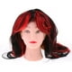 thumbnail image 5 of Pelucas de pelo largo y Pelucas de pelo rojo negro de color mezclado Pelucas de cosplay para mujer Baoblaze Pelucas de Pelo rizado largo, 5 of 8