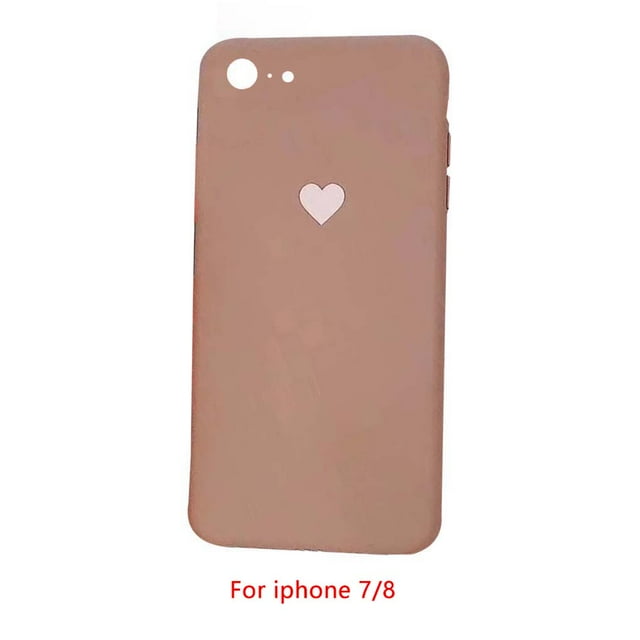 Replacement For iPhone 6/6S/7/8/XR/X/XS/XS Max Phone Case Heart Mobilephone Holder Protector