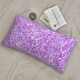 thumbnail image 7 of Pofeuu Lilac Glittering Print Queen Pillow Cases,Pillowcases with Envelope Closure, Wrinkle, Fade and Stain Resistant Pillow Covers-20x36in（No pillow core), 7 of 7