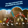 thumbnail image 6 of LEGO DREAMZzz Cooper's Tiger Mech & Zero's Hot Rod Car Toy - Building Robot Toy for Kids, Boys and Girls, Ages 9+ - Building Kit for Pretend Play - Gift Idea for Birthdays - 71497, 6 of 8