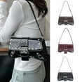 thumbnail image 2 of FENOHREFE Punk Styles Shoulder Bag for Women PU Leather Studded Bag Elegant Underarm Purse for Parties and Daily Use, 2 of 8