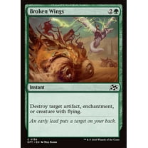 MtG Aetherdrift Common Broken Wings #156