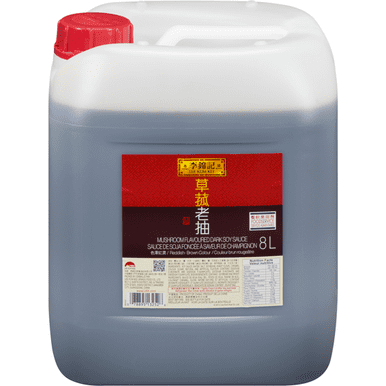 LEE KUM KEE Soy Sauce Mushroom Flavoured Dark 8Litre