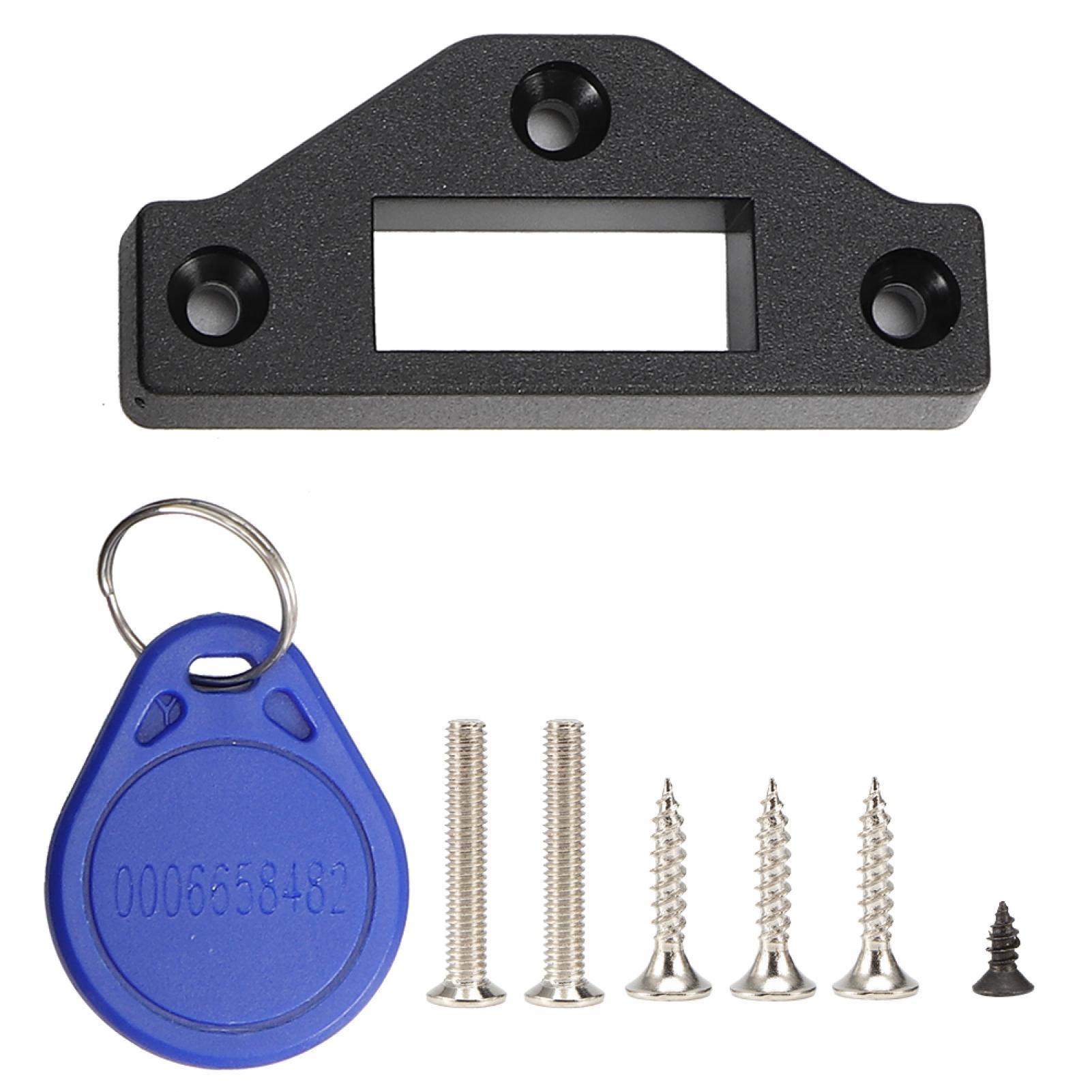 NFTIGB Digital Keypad Electronic Coded Lock Home Security Card Password Door Lock for Sauna Locker Gym Cabinet, 4.5 in / 115 mm