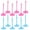 Assorted Color, variant on Miangastore 12pcs Doll Stand Holder Desktop Doll Toy Fixing Clip Stable Doll Display Stand Doll Accessory