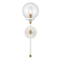 Elk Home 6-Inch Wide Boudreaux Sconce, Contemporary, Matte White