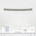 thumbnail image 2 of Koyal Wholeslae Sage Green|Cream Floral Blossoms Fall Wedding, Hanging Pennant Party Banner with String, Congratulations, 2 of 5