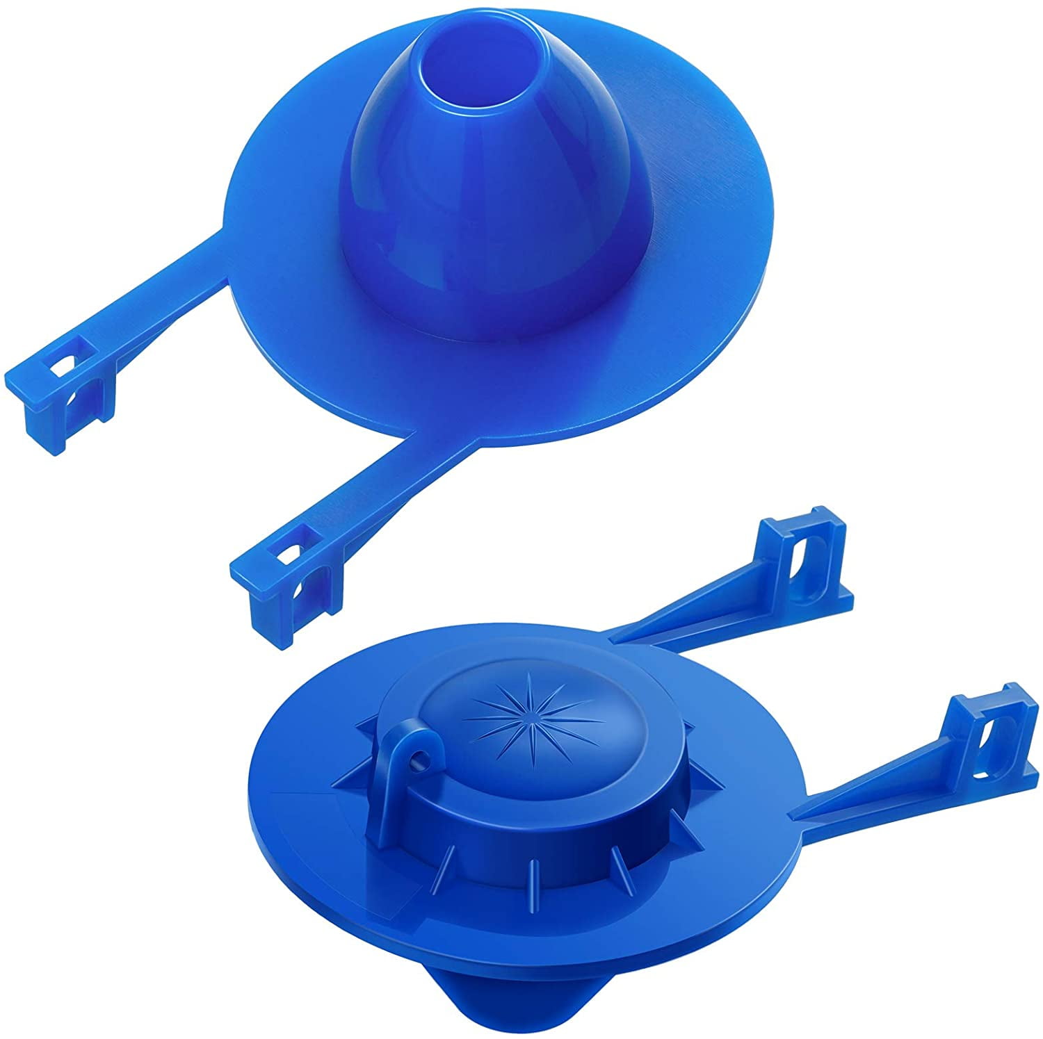 Toilet Flappers Replacement Universal Rubber Toilet Bowl Flapper with 4