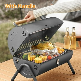 2 pack) Weber 14 in. Smokey Joe Charcoal Grill Black - Walmart.com