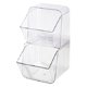 thumbnail image 1 of Estante de escritorio para pared, caja de almacenamiento de bolsitas de té, multifuncional, de alta calidad, transparente, blanco, 1 of 8