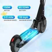 Mega Motion ME1 Electric Kids Scooter – Children and Toddler Foldable Kick Scooter – Adjustable Handlebar – Indoor and Outdoor - 3 Speed Adjustment, with LED Lights & Rear Brake – Ages 6+