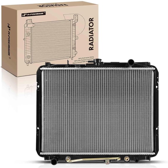 A-Premium Engine Coolant Radiator with Transmission Oil Cooler Compatible with Honda Passport 1994-1996 & Isuzu Pickup 1990-1995, Automatic Transmission, Replace# 8943844330, 8943844430