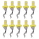 thumbnail image 5 of Tapón de vino ， 10PCS Prensa manual universal Tapón de botella de vino Tapón sellado al vacío Sellador de vino Bar Accesorios de cocina, 5 of 14
