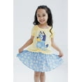 thumbnail image 2 of Bluey Square Neck T-Shirt and Skirt Toddler to Big Kid, 2 of 5