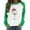 Green, variant on LYXSSBYX Long Sleeve T-Shirt for Women Women's Spring Patchwork Christmas Printed Long Sleeves Round Neck Casual Tee Tops